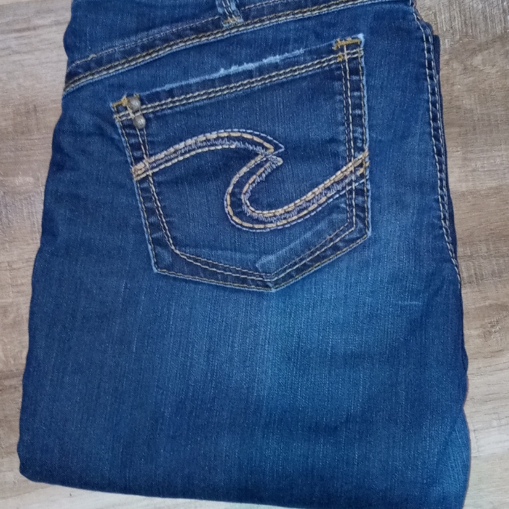 Silver jeans